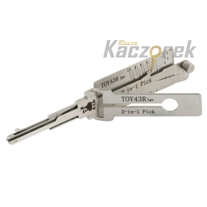 2w1 - 055 - Toyota - TOY43R Ign - przyrząd do naprawy zamków